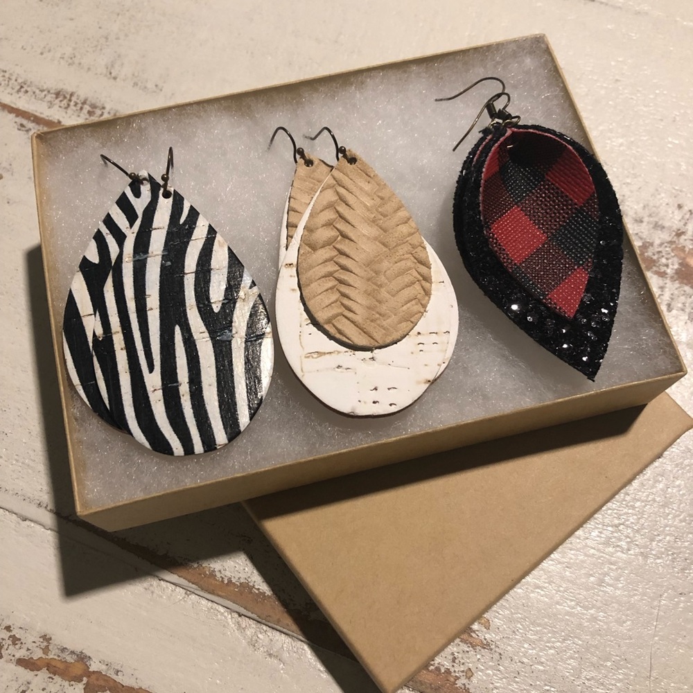 Leather Earring Bundle